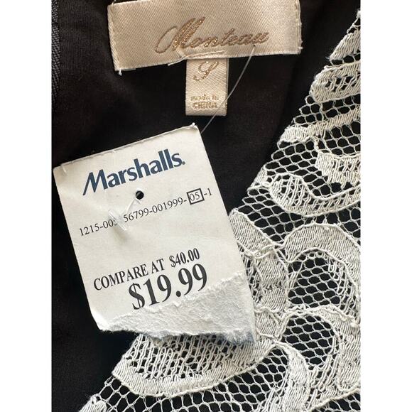 Monteau White Lace Overlay Dress Women’s Small NEW - Picture 4 of 4